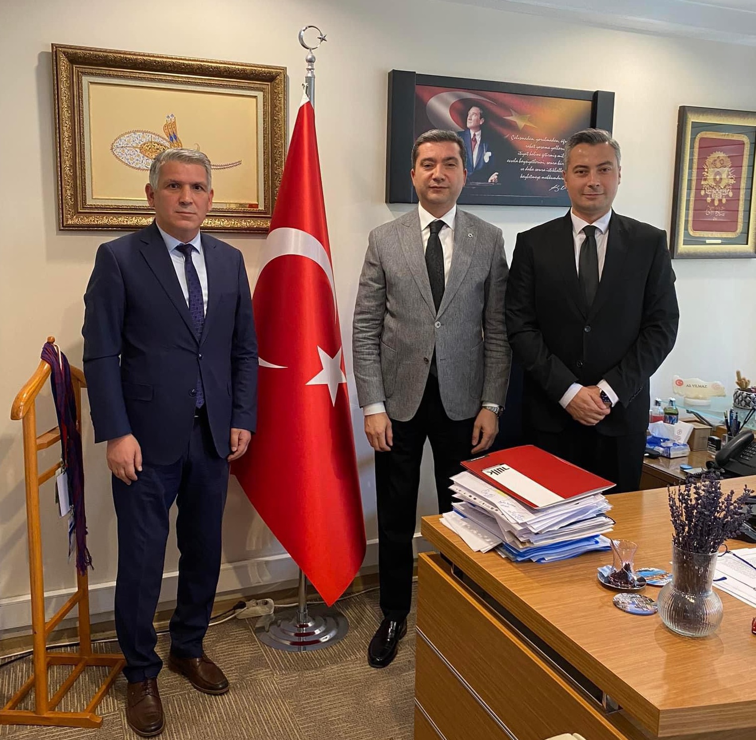 Muhasebat Genel Müdür Yardımcımızı Ziyaret Ettik